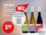 Wein Angebote von Otto Beck bei Getränke Hoffmann Falkensee für 3,99 €