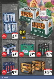 Aktueller EDEKA Prospekt mit Veltins, "Aktuelle Angebote", Seite 20
