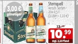 Aktuelle Radler Angebote bei Getränke Quelle WVG in Magdeburg Aktuelles Sternquell Pilsener Angebot bei Getränke Quelle WVG in Magdeburg ab 10,99 €