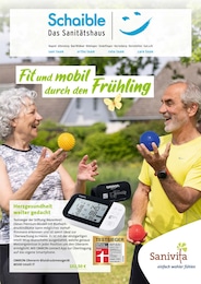 Aktueller Schaible GmbH Sanitätshäuser Prospekt für Mötzingen: Fit und mobil durch den Frühling mit 6} Seiten, 13.03.2024 - 31.05.2024