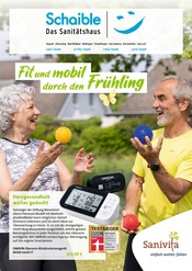 Aktueller Schaible GmbH Sanitätshaus Prospekt in Rottenburg und Umgebung, "Fit und mobil durch den Frühling" mit 6 Seiten, 13.03.2024 - 31.05.2024