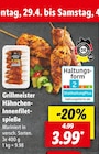 Hähnchen-Innenfiletspieße Angebote von Grillmeister bei Lidl Bad Salzuflen für 3,99 €