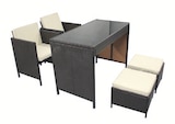 Lidl - Polyrattan-Loungeset, 5-teilig Angebot im Prospekt Polyrattan-Loungeset, 5-teilig bei Lidl im Prospekt "" für 199,00 €