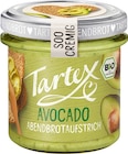Soo Cremig Avocado Abendbrotaufstrich im REWE Prospekt Soo Cremig Avocado Abendbrotaufstrich von Tartex im aktuellen REWE Prospekt für 1,99 €