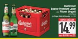 Budvar Premium Lager oder Pilsner Urquell von Budweiser im aktuellen EDEKA Prospekt für 14,99 €