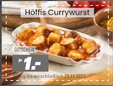 Höffis Currywurst für 1,00 € bei Höffner im Angebot Höffis Currywurst im aktuellen Höffner Prospekt