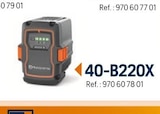 Husqvarna Amboise - Promo Offre batteries 40-B220X Promo Offre batteries 40-B220X à dans le catalogue Husqvarna à Amboise