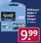 Hydro 3 Rasierklingen Angebote von Wilkinson bei Rossmann Ratingen für 9,99 €