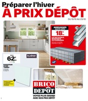 Catalogue Bricolage Brico Dépôt en cours à Chelles et alentours, "Préparer l'hiver À PRIX DÉPÔT", 52 pages, 10/10/2025 - 23/10/2025