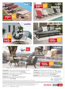 Hängematte im aktuellen XXXLutz Möbelhäuser Prospekt (Bochum) Hängematte im XXXLutz Möbelhäuser Prospekt "Gartentrends" mit 12 Seiten (Bochum)