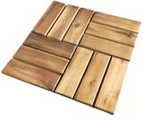 Holzfliesen Klickfliese Akazie Angebote bei Wreesmann Bremerhaven für 8,99 €