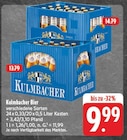 EDEKA - Kulmbacher Bier Angebot im Prospekt Kulmbacher Bier bei EDEKA im Prospekt für 9,99 €