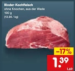 Rinder-Kochfleisch im Angebot bei Netto Marken-Discount in Nordhausen Rinder-Kochfleisch Angebote bei Netto Marken-Discount Nordhausen für 1,39 €