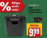 Aktenvernichter »PASH112BK4A« Angebote von nedis bei REWE Pinneberg für 9,99 €