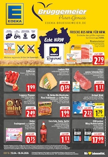 EDEKA Prospekt der Woche "Aktuelle Angebote" Seite 1, 13.04.2026 bis 18.04.2026 für Wachtendonk Aktueller EDEKA Prospekt "Aktuelle Angebote" Seite 1 von 24 Seiten für Wachtendonk