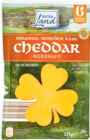 Cheddar Scheiben von Gutes Land für 2,19 € bei Netto Marken-Discount im Angebot Cheddar Scheiben von Gutes Land im aktuellen Netto Marken-Discount Prospekt