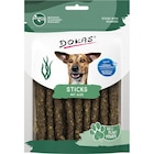 Dokas Dog Snack Sticks mit Alge 105 g bei Zookauf im Aue Prospekt für 3,29 €