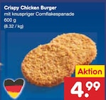 Crispy Chicken Burger für 4,99 € bei Netto Marken-Discount im Angebot Crispy Chicken Burger im aktuellen Netto Marken-Discount Prospekt
