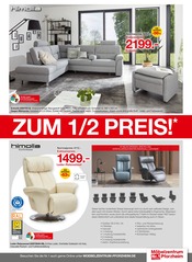 Ecksofa im Möbelzentrum Pforzheim Prospekt in Karlsruhe Aktueller Möbelzentrum Pforzheim Prospekt mit Ecksofa, "Himolla zum 1/2 Preis!", Seite 3