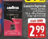 Espresso Angebote von Lavazza bei E center Moers für 2,99 €