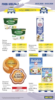 Joghurt im METRO Prospekt "Wochenangebote SCO + App Deals" mit 27 Seiten (Siegen (Universitätsstadt))