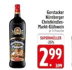 Nürnberger Christkindles-Markt-Glühwein Angebote von Gerstacker bei EDEKA Passau für 2,99 €