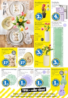 Kunstblumen im TEDi Prospekt "TEDi - voller Ideen!" mit 40 Seiten (Berlin)