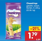 Cheestrings für 1,79 € bei Netto Marken-Discount im Angebot Cheestrings im aktuellen Netto Marken-Discount Prospekt