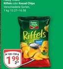 Aktuelles Riffels oder Kessel Chips Angebot bei GLOBUS in Saarbrücken ab 1,99 €