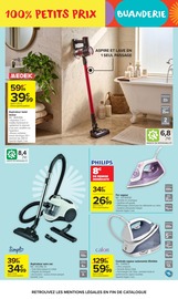 Promos Aspirateur Balai dans le catalogue "100% PETITS PRIX" de Carrefour Market Aspirateur Balai en promo dans le catalogue Carrefour Market à la page 11