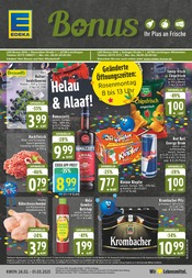 Aktueller EDEKA Prospekt mit Bier, "Aktuelle Angebote", Seite 1