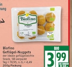 Geflügel-Nuggets von Biofino im aktuellen EDEKA Prospekt