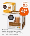 Dolce Gusto Kaffeekapseln im tegut Prospekt Dolce Gusto Kaffeekapseln von Nescafé im aktuellen tegut Prospekt für 4,99 €