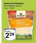 Bio Reibekäse von Alnatura für 2,39 € bei GLOBUS im Angebot Bio Reibekäse von Alnatura im aktuellen GLOBUS Prospekt