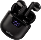 ÉCOUTEURS SEMI INTRA AURICULAIRES Q1342 TWS NOIR - QILIVE - Auchan Hypermarché à Valence ÉCOUTEURS SEMI INTRA AURICULAIRES Q1342 TWS NOIR - QILIVE en promo chez Auchan Hypermarché Valence à 14,99 €