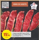Viande bovine : faux filet ou faux filet à griller - JEAN ROZÉ en promo chez Intermarché Super Viande bovine : faux filet ou faux filet à griller - JEAN ROZÉ dans le catalogue Intermarché Super