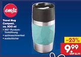 Travel Mug Compact im Netto Marken-Discount Prospekt Travel Mug Compact von emsa im aktuellen Netto Marken-Discount Prospekt für 9,99 €