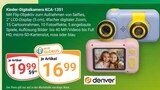 Kinder-Digitalkamera KCA-1351 Angebote von Denver bei GLOBUS Viersen für 16,99 €