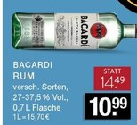 Rum Angebote von Bacardi bei EDEKA Gladbeck für 10,99 €