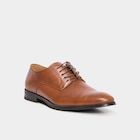 Derbies à lacets marron cognac homme dans le catalogue La Halle