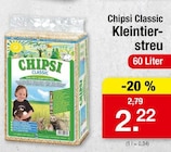Classic Kleintierstreu von Chipsi für 2,22 € bei Zimmermann im Angebot Classic Kleintierstreu von Chipsi im aktuellen Zimmermann Prospekt
