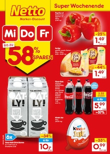 Coca Cola im aktuellen Netto Marken-Discount Prospekt (Mannheim) Coca Cola im Netto Marken-Discount Prospekt "Aktuelle Angebote" mit 72 Seiten (Mannheim)