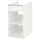 Unterschrank mit 3 Schubladen weiß 40x60x75 cm Angebote von ENHET bei IKEA Peine für 92,00 €