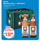 Münchner Hell von Spaten im aktuellen V-Markt Prospekt für 13,99 €
