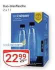 Duo-Glasflasche im Angebot bei GLOBUS in Krefeld Duo-Glasflasche Angebote von sodastream bei GLOBUS Krefeld für 22,99 €