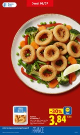 Promos Alimentation dans le catalogue "Au coeur de nos régions !" de Lidl Alimentation en promo dans le catalogue Lidl à la page 9