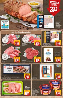 Lachs im aktuellen REWE Prospekt (Mönchengladbach) Lachs im REWE Prospekt "Dein Markt" mit 28 Seiten (Mönchengladbach)