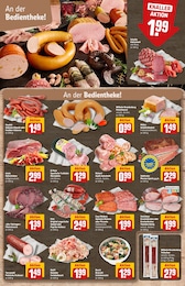 Mettwurst Angebot & Preis im aktuellen REWE Prospekt Mettwurst Angebot im aktuellen REWE Prospekt auf Seite 12