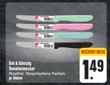 Tomatenmesser im Angebot bei E center in Weiden Tomatenmesser Angebote von Gut & Günstig bei E center Weiden für 1,49 €