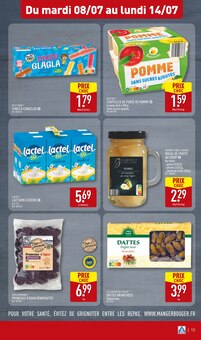 Promotion Bocal dans le prospectus Aldi, valable du 08/07/2025 au 14/07/2025 Promo Bocal dans le catalogue Aldi du moment à la page 15